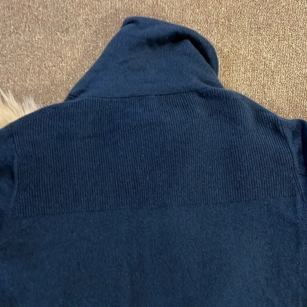 100% Cashmere - Gorgeous Neiman Marcus shawl collar pullover sweater EUC XL. - Picture 5 of 5